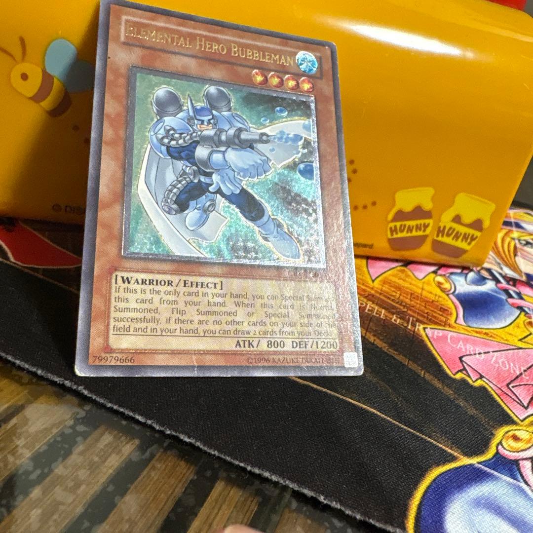 Yu-Gi-Oh E-HERO Bubbleman — Japanese