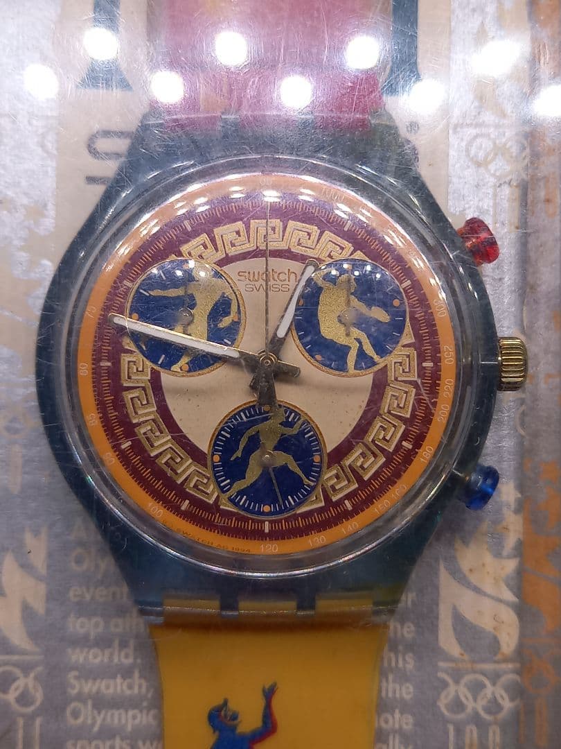 swatch Olympic Quartz Men's — Japanese