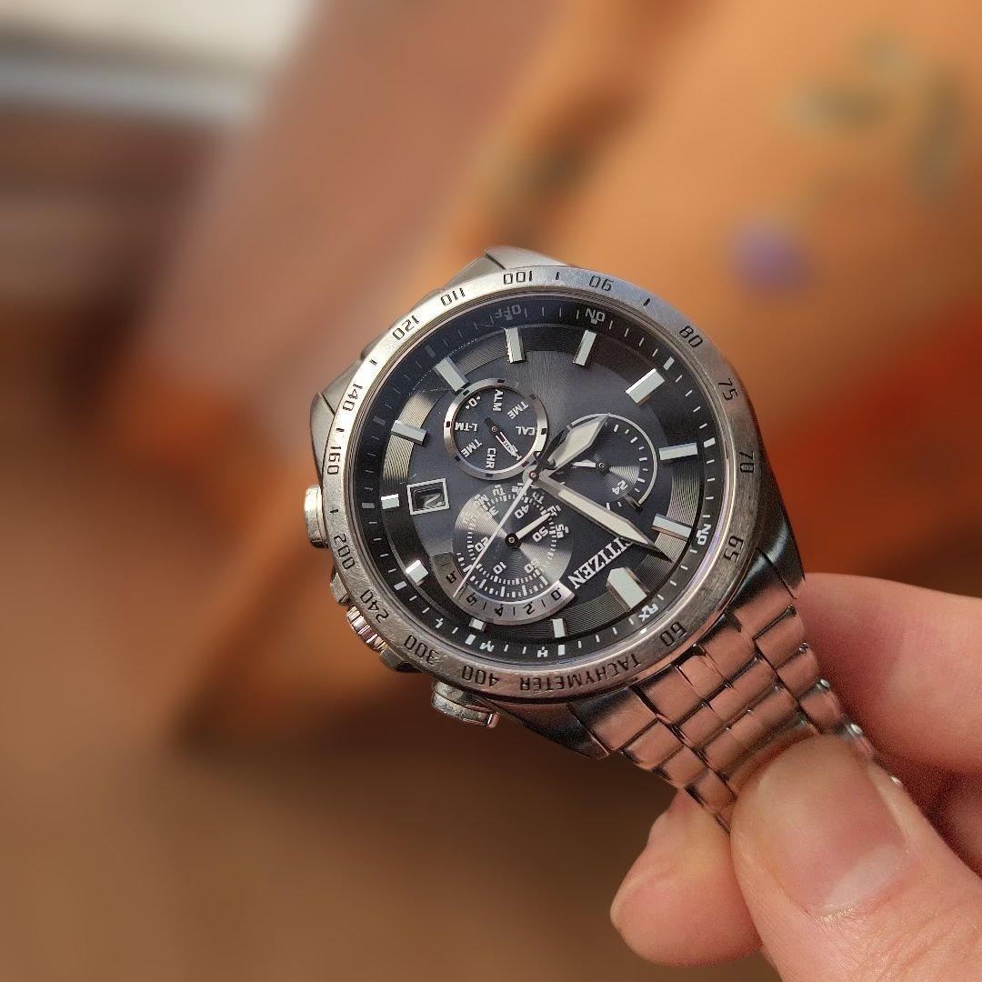 Citizen Eco-Drive Analog Men's Watch — Japanese