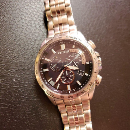 Citizen Eco-Drive Analog Men's Watch — Japanese