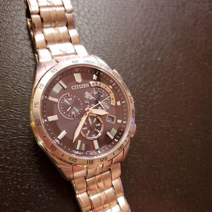 Citizen Eco-Drive Analog Men's Watch — Japanese