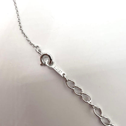 TASAKI Pearl Chandelier Necklace featuring silver 925 and silver, orange, white freshwater pearls on a 41.5cm chain