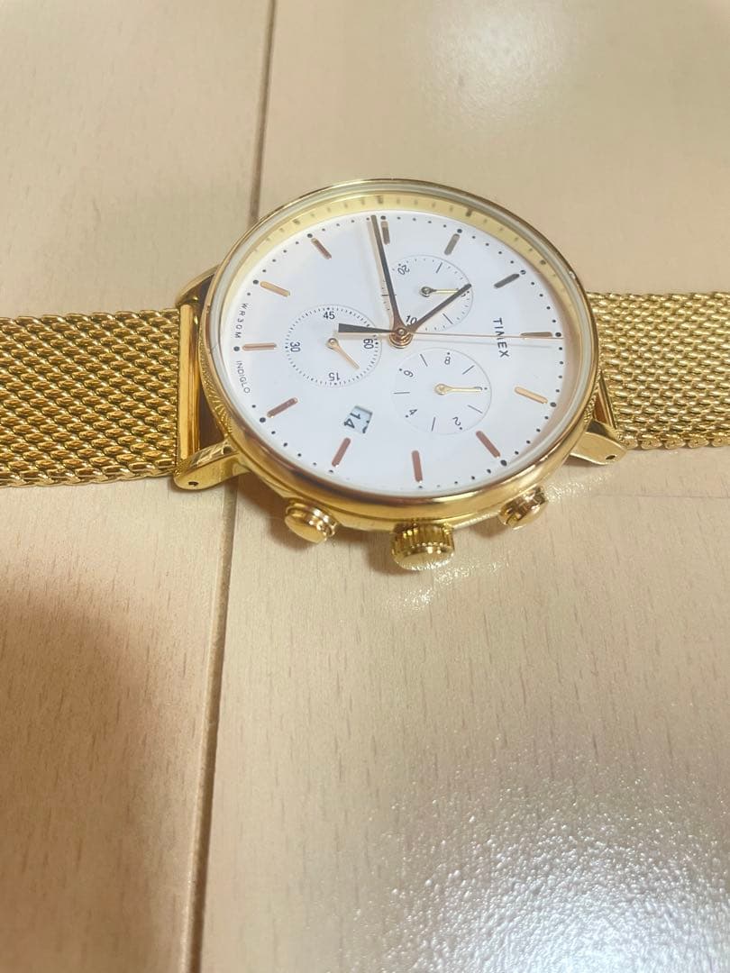TIMEX Gold Men's Watch — Japanese