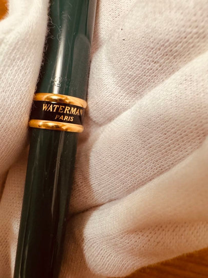 WATERMAN ballpoint pen and mechanical pencil set in original box with no visible signs of aging