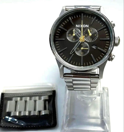 NIXON Sentry Chrono Quartz Men's Watch — Japanese