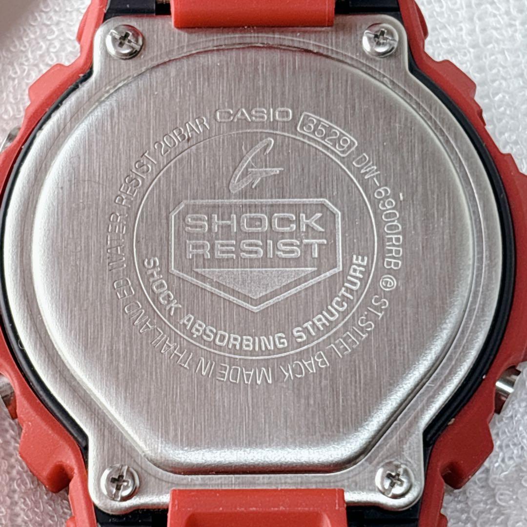 CASIO DW-6900RRB Digital Men's Watch — Japanese