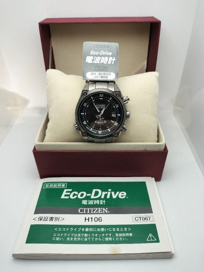 Citizen H106 Solar Men's Watch — Japanese