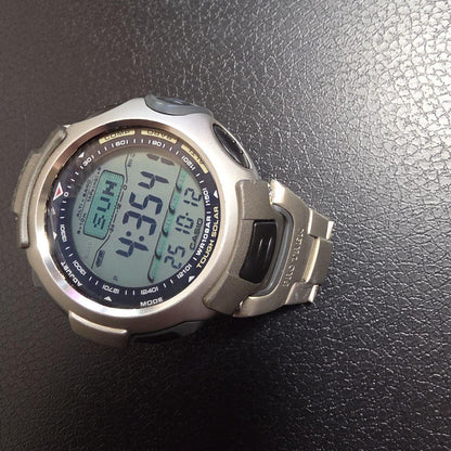 CASIO Pro Trek Digital Men's Watch — Japanese