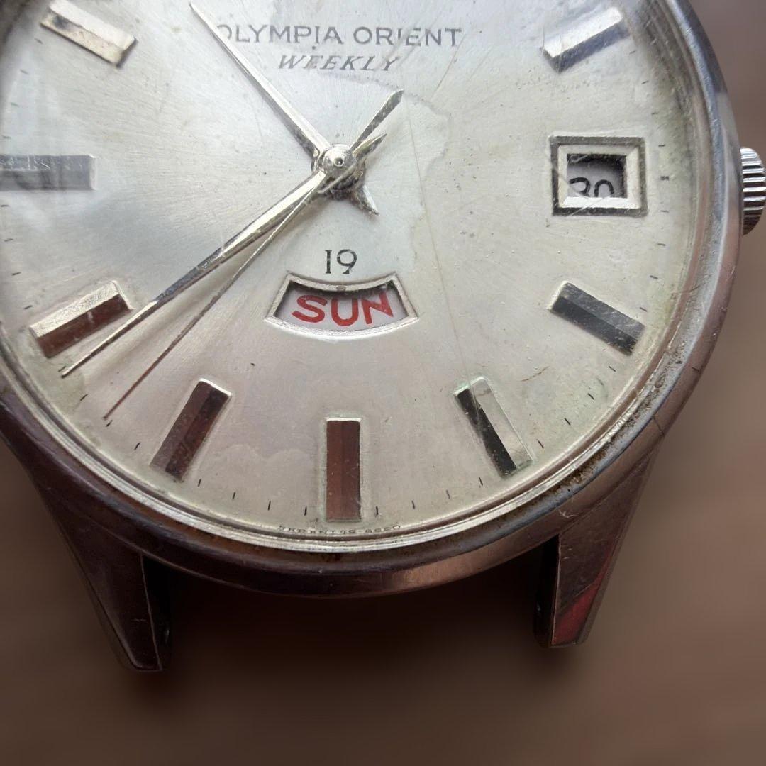 ORIENT Olympia Orient Weekly SBTR009 Manual Men's Watch — Japanese