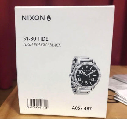 NIXON 51-30 Tide Quartz Men's Watch — Japanese