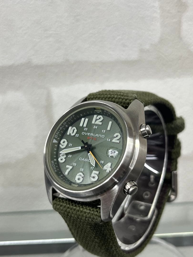CASIO OVW-100BJ Solar Men's Watch — Japanese