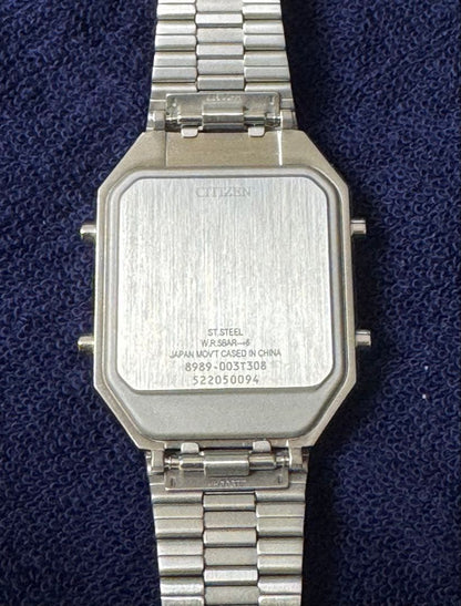 Citizen CB5877 Digital Men's Watch — Japanese