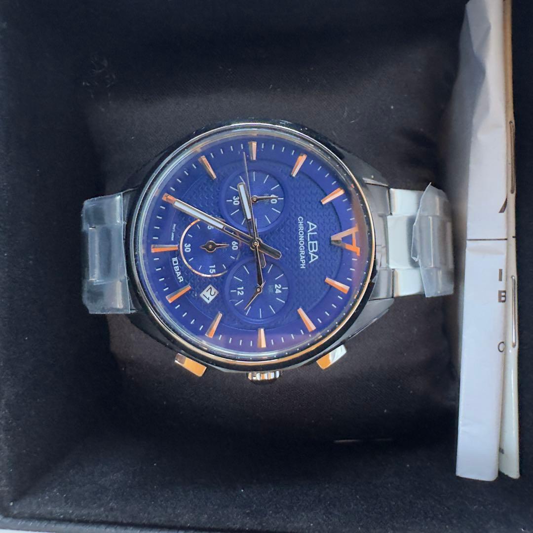 SEIKO アルバクロノグラフ Quartz Men's Watch — Japanese