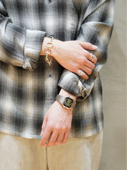 TIMEX Digital Silver Quartz Men's Watch — Japanese