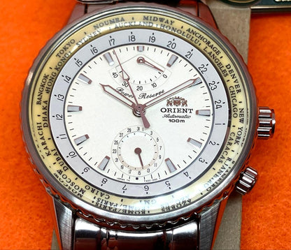 ORIENT KingMaster PWR Reserve Automatic Men's Watch — Japanese