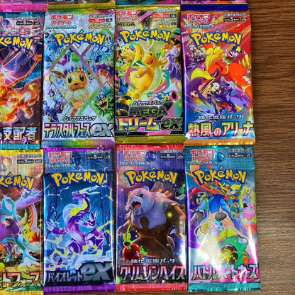 Pokemon New Genuine Pokémon Card Unopened Pack Collection 24 Types Pack — Japanese