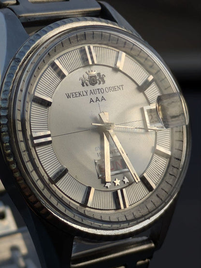 ORIENT Weekly Auto Automatic Men's Watch — Japanese