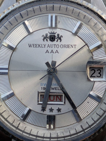 ORIENT Weekly Auto Automatic Men's Watch — Japanese