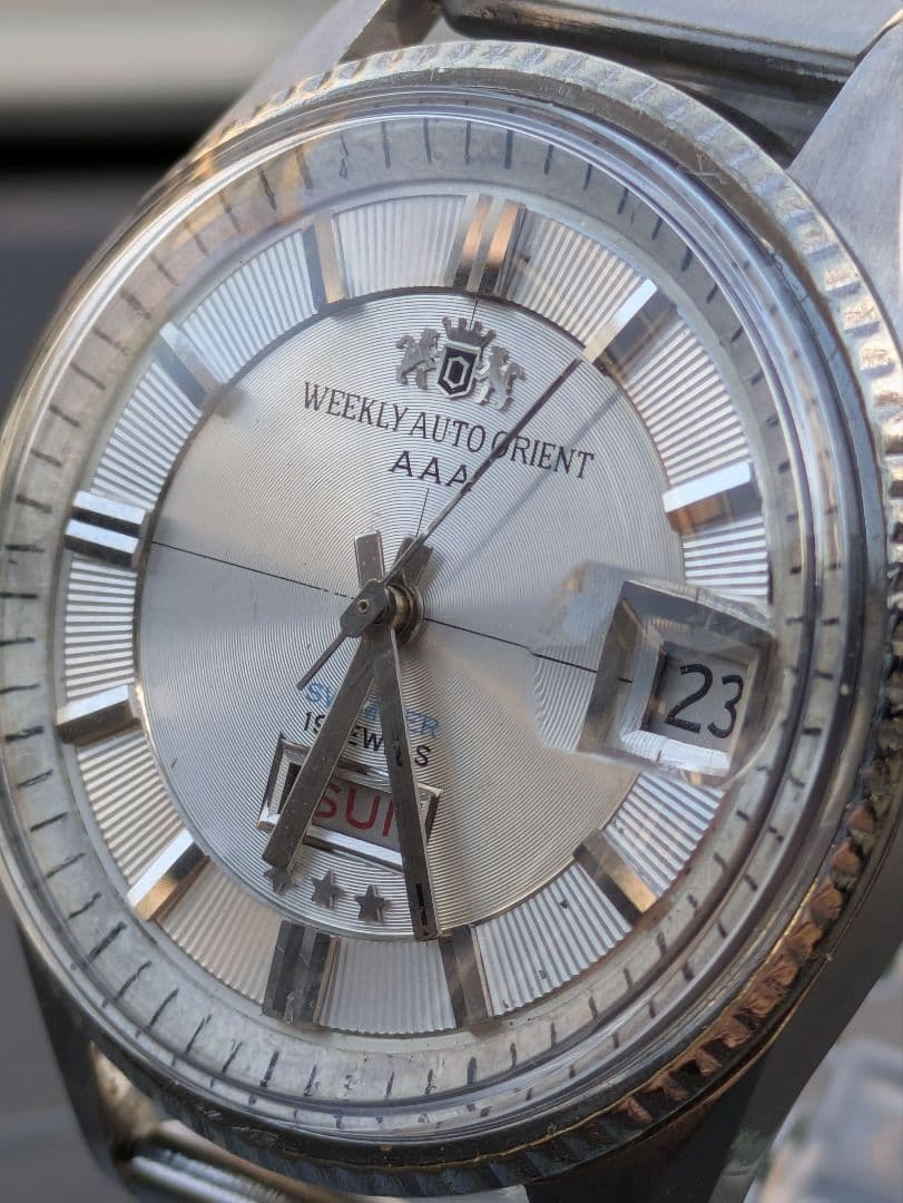 ORIENT Weekly Auto Automatic Men's Watch — Japanese
