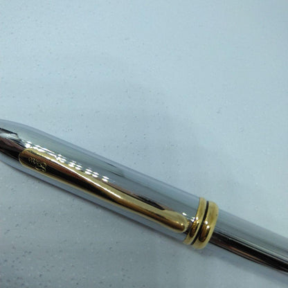 CROSS Townsends Medalist ballpoint pen in silver with dedicated case