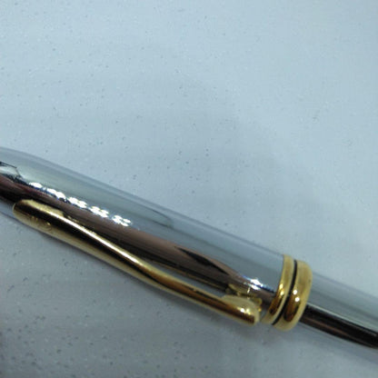 CROSS Townsends Medalist ballpoint pen in silver with dedicated case