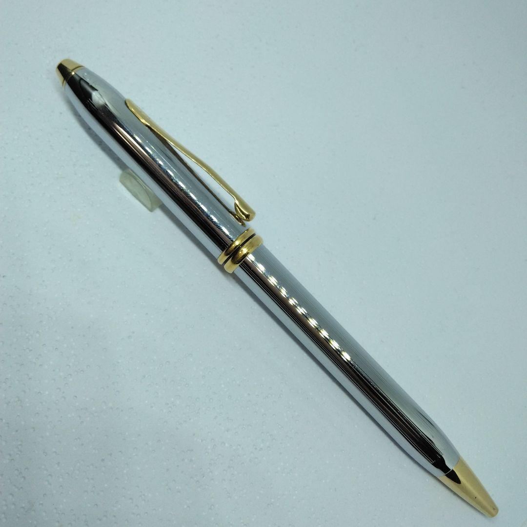 CROSS Townsends Medalist ballpoint pen in silver with dedicated case