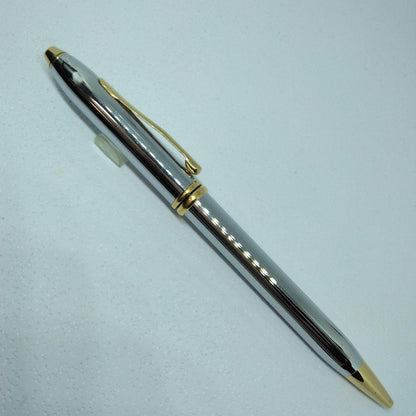 CROSS Townsends Medalist ballpoint pen in silver with dedicated case