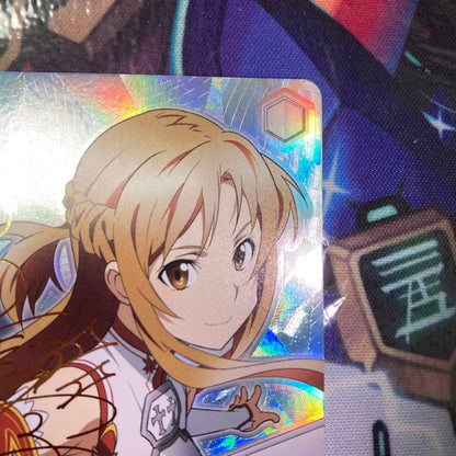 Weiss Schwarz Sword Art Online Weiß Schwarz Sword Art Online Strategy Group Asuna SP Sign — Japanese
