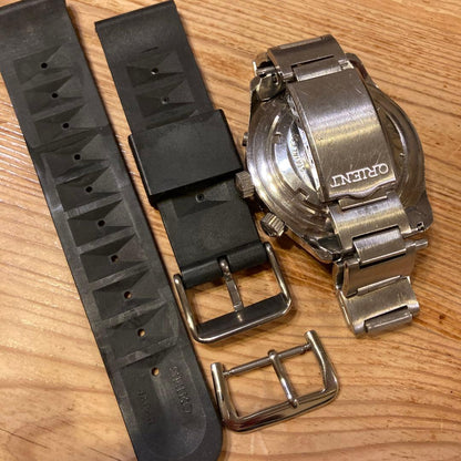ORIENT キングダイバー マックイーン愛用モデル後継機種 当時物 替ベルト付 ⑧ Automatic Men's Watch — Japanese