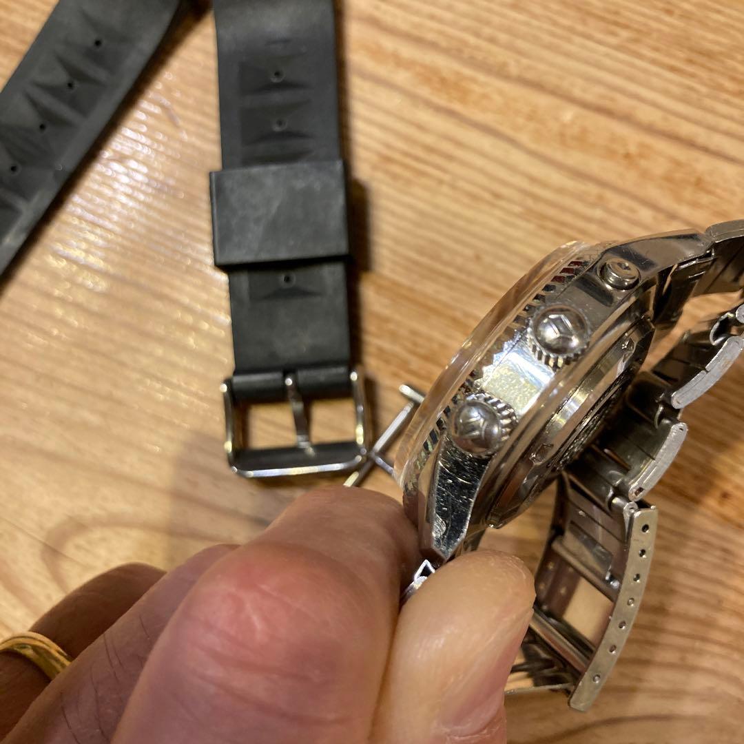 ORIENT キングダイバー マックイーン愛用モデル後継機種 当時物 替ベルト付 ⑧ Automatic Men's Watch — Japanese