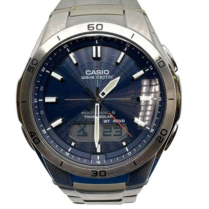 CASIO WVA-M640 Solar Men's Watch — Japanese