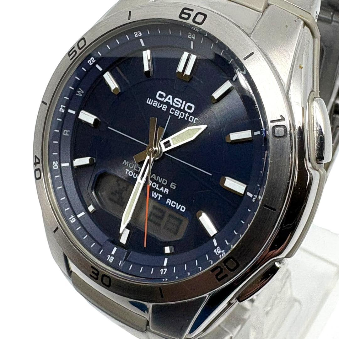 CASIO WVA-M640 Solar Men's Watch — Japanese