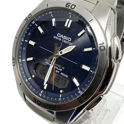 CASIO WVA-M640 Solar Men's Watch — Japanese