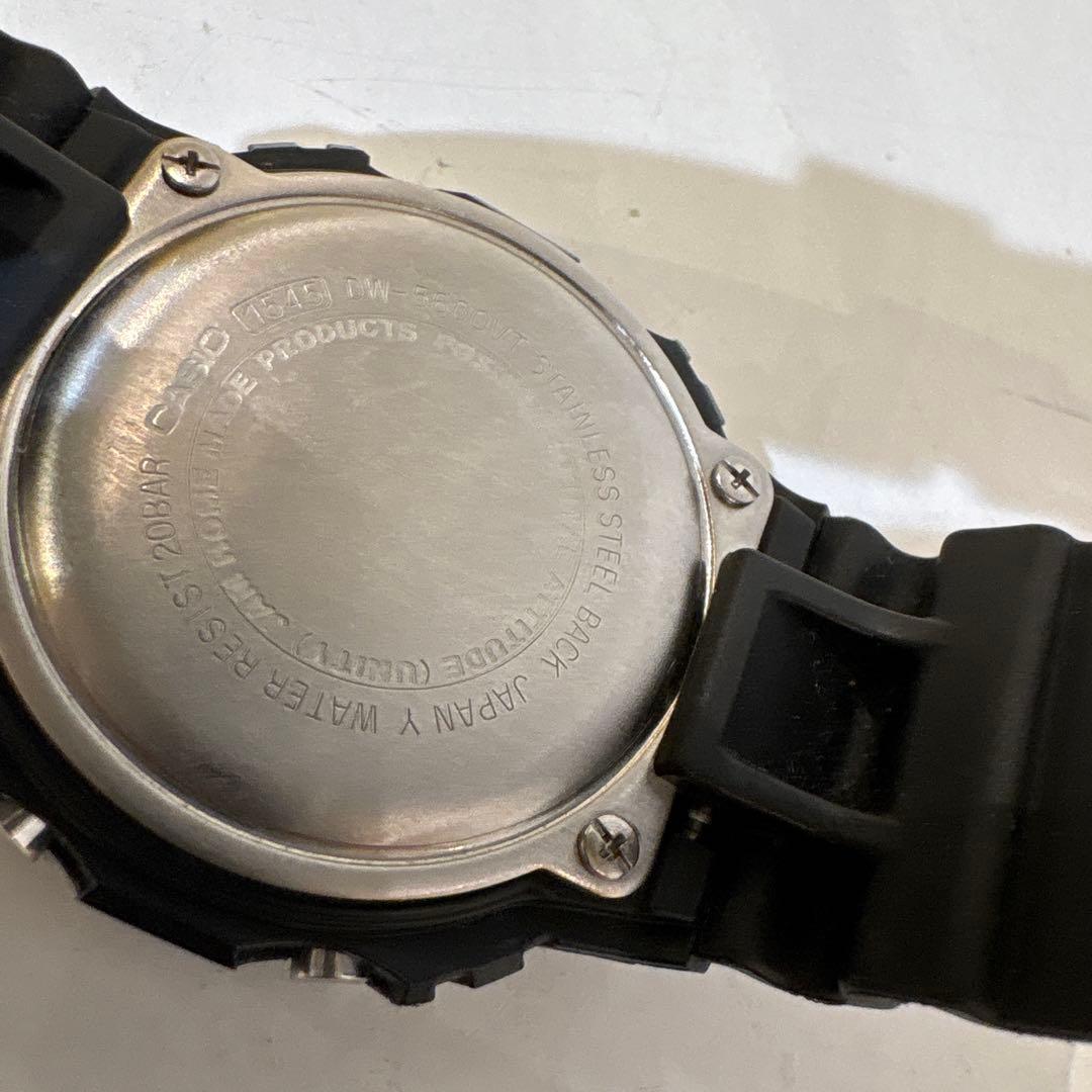 CASIO DW-5600VT Solar Men's Watch — Japanese