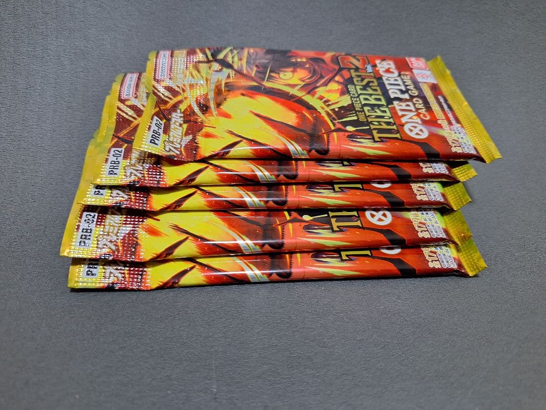 One Piece One Piece The Best Vol.2 5 Pack Set Pack — ONE PIECE CARD THE BEST vol.2 — Japanese