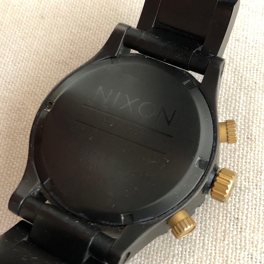 NIXON THE42-20 CHRONO Quartz Men's Watch — Japanese