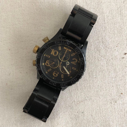 NIXON THE42-20 CHRONO Quartz Men's Watch — Japanese