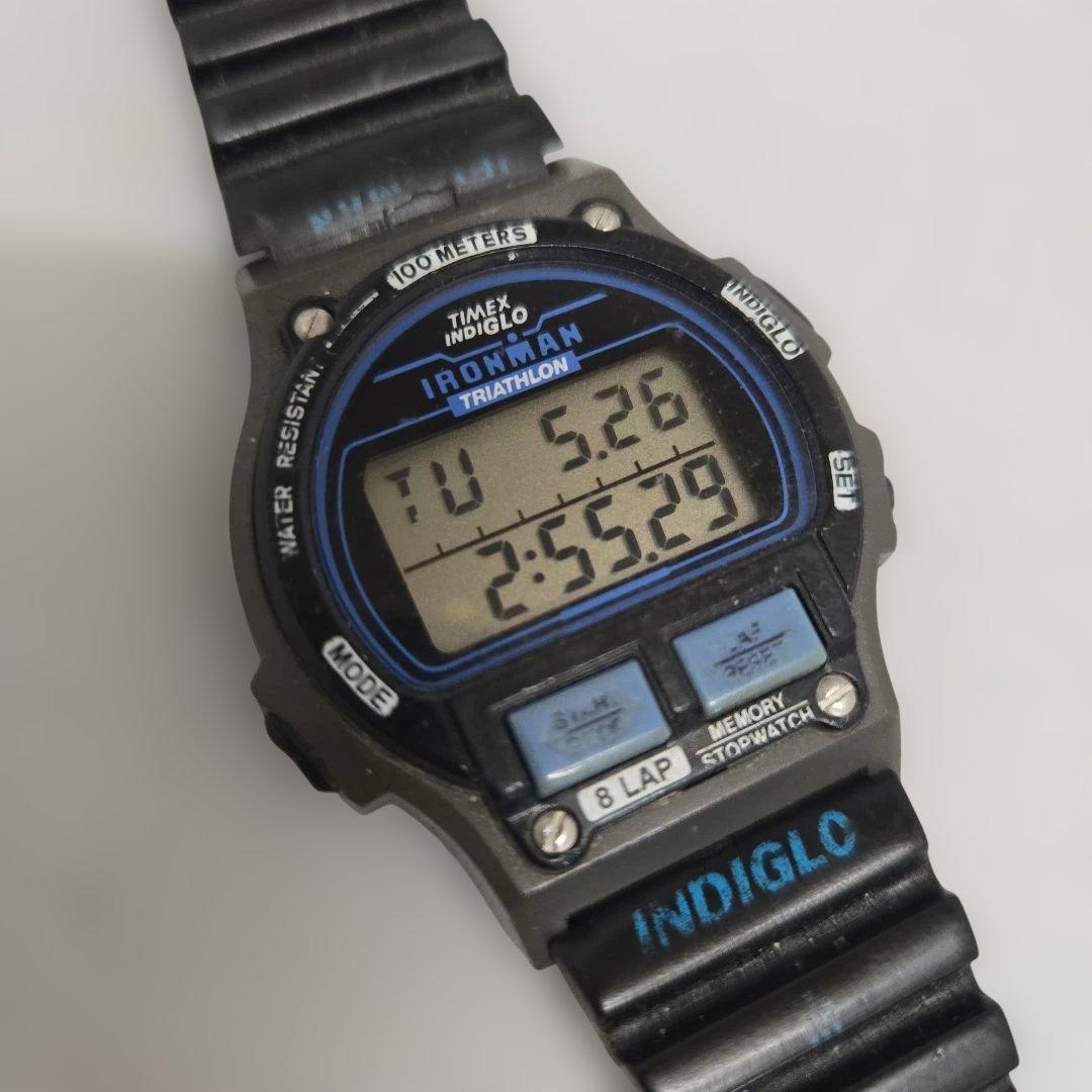 TIMEX Ironman Blue Digital Men's Watch — Japanese
