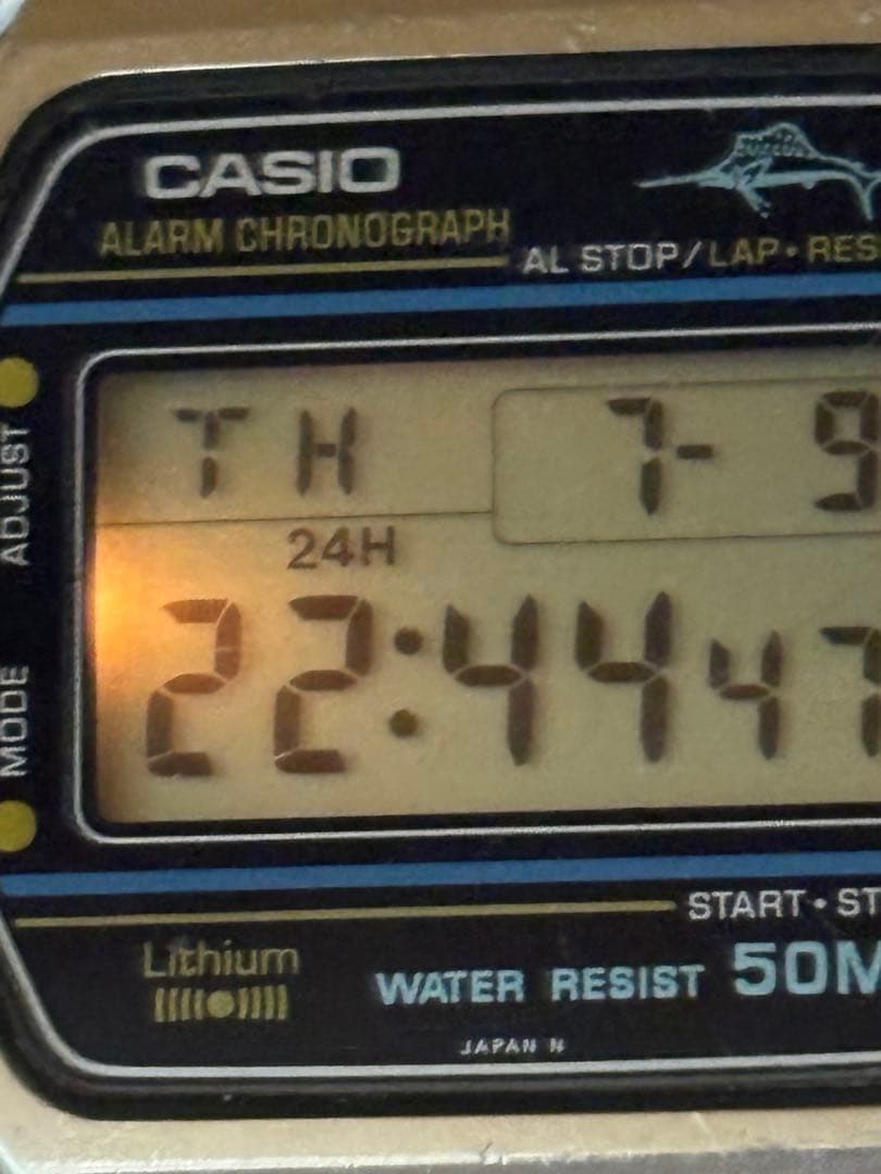 CASIO W-36 Digital Men's Watch — Japanese
