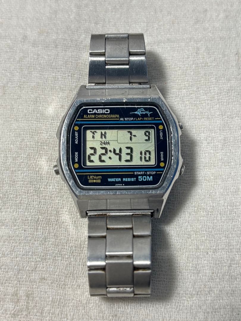 CASIO W-36 Digital Men's Watch — Japanese