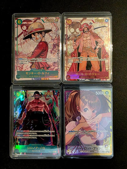 One Piece One Piece Card Game Parallel 4-Card Set — Japanese