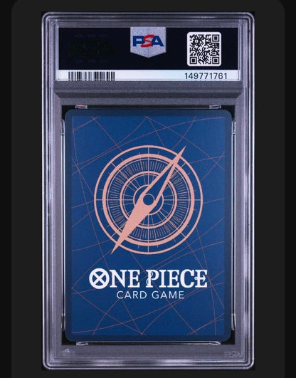 PSA 10 One Piece Fire" Will Not Allow It!! — OP13-019 — Japanese