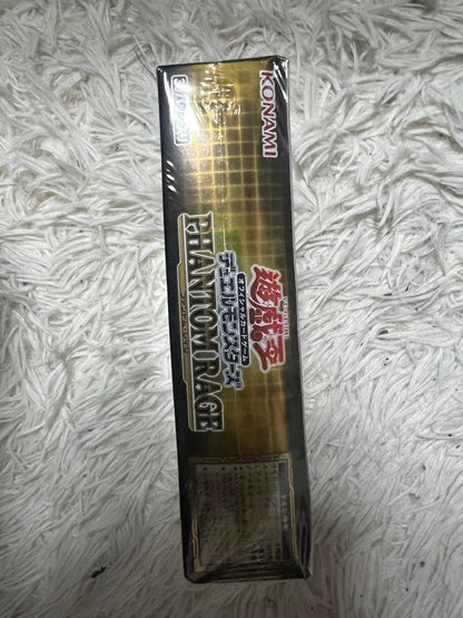 Yu-Gi-Oh Yu-Gi-Oh! Phantom Rage Unopened Box with Shrink Wrap First Edition Box — Japanese