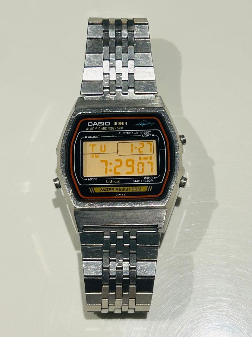CASIO W35 MARLIN Digital Men's Watch — Japanese