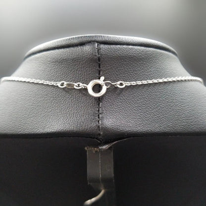 Mikimoto Flower Motif Ladies Necklace with 6mm silver pearl and engraved silver chain