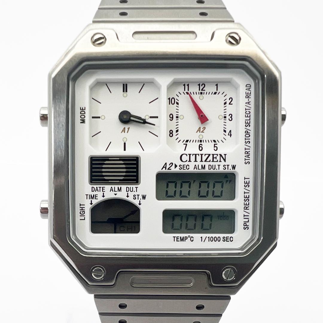 Citizen JG2120-65A Digital Men's Watch — Japanese