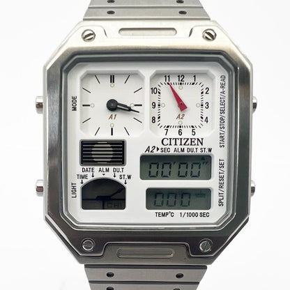 Citizen JG2120-65A Digital Men's Watch — Japanese