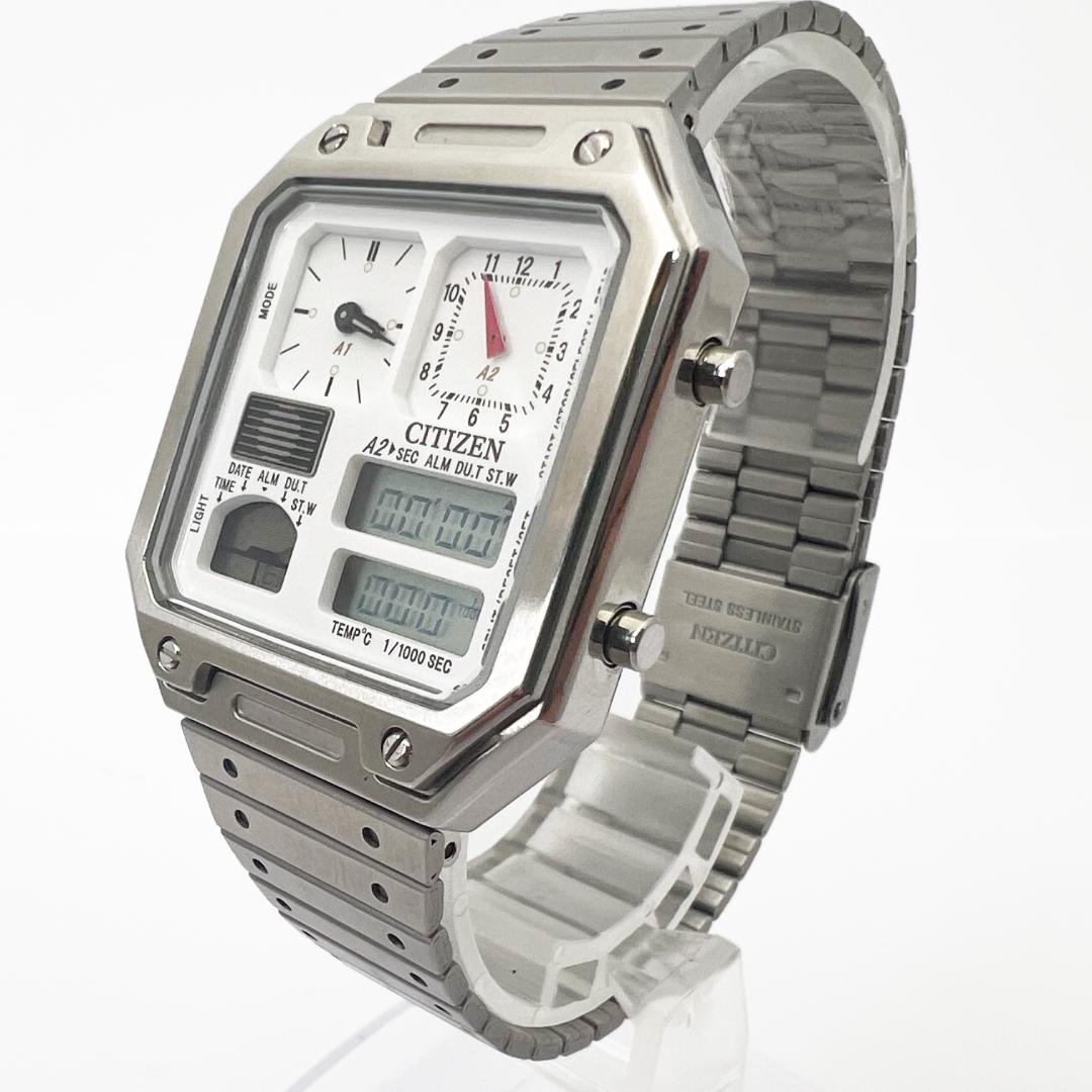 Citizen JG2120-65A Digital Men's Watch — Japanese