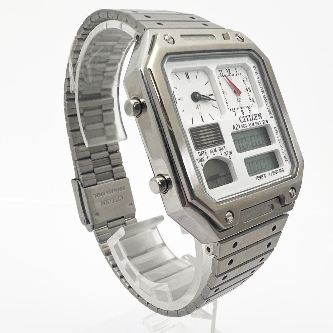 Citizen JG2120-65A Digital Men's Watch — Japanese