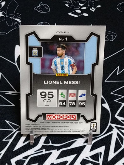 Panini Prizm Monopoly Lionel Messi — Japanese